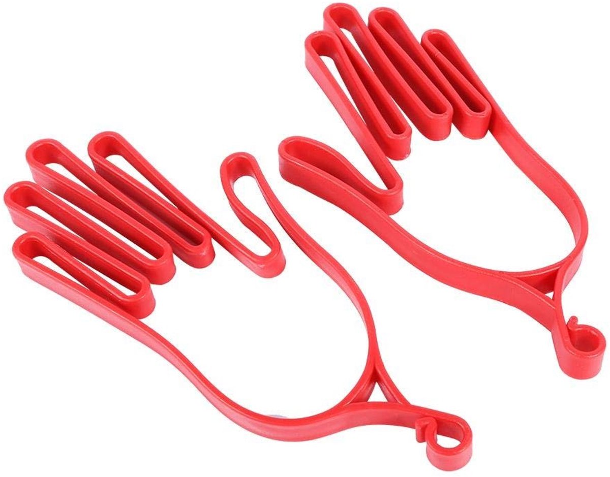 Dailygoods - Dailygoody - Golfhandschoenen - Ondersteuningshouder - Duurzaam en Veelzijdig - 2 Stuks - Ideaal voor Sport - Geschikt voor Golfsport - Kleur Zwa
