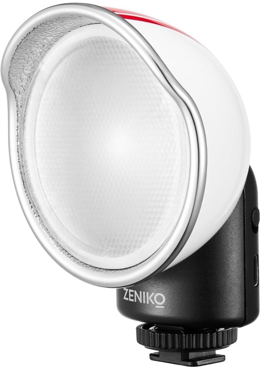 Dailygoody - LED-invullamp - Dimbaar - Universele kleuren - USB-C-oplaadkabel - Videolamp voor vlogs - Geschikt voor buitenopnames