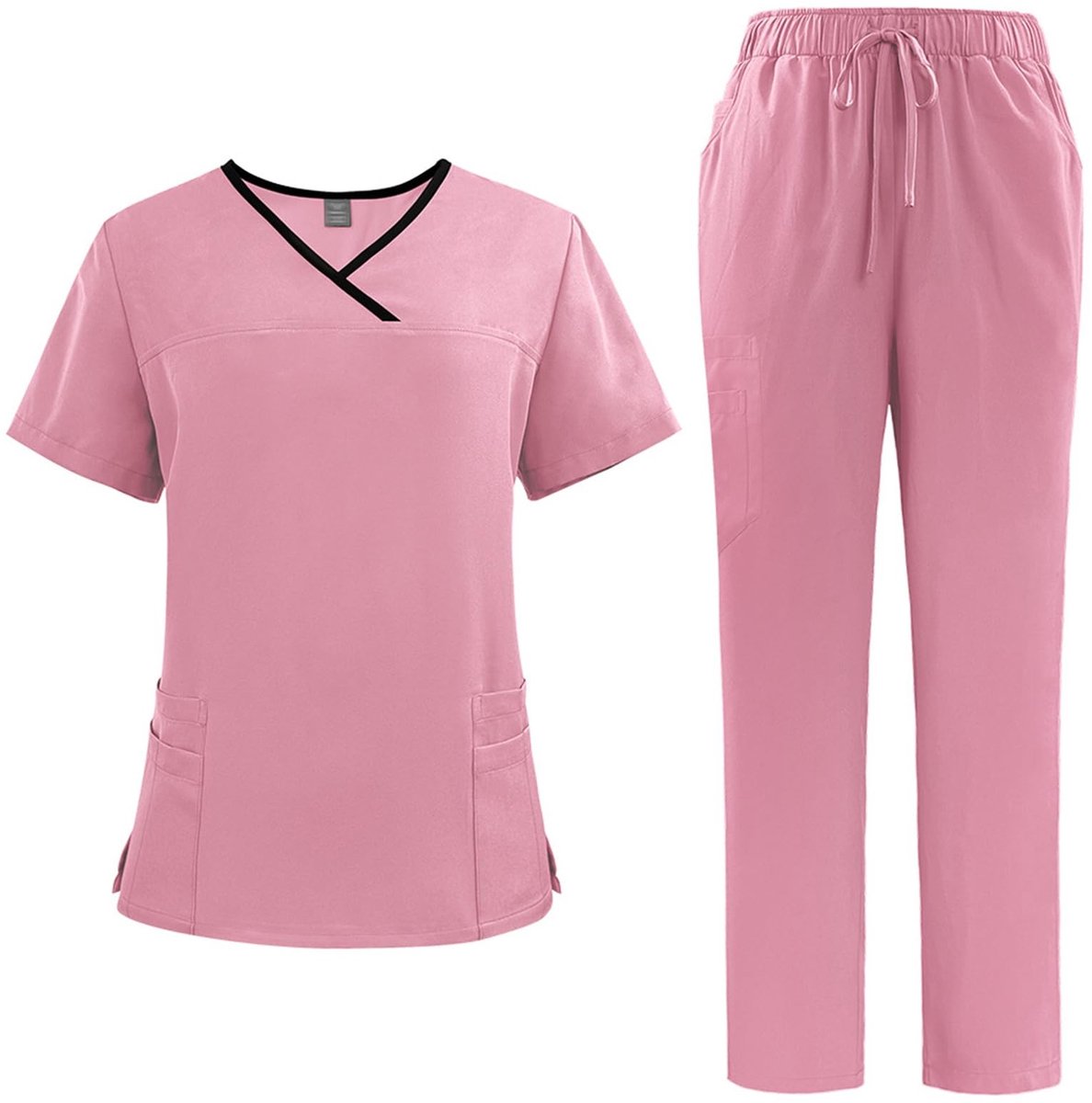 Dailygoods - Medische Scrubs voor Vrouwen met V-hals en Joggingbroek