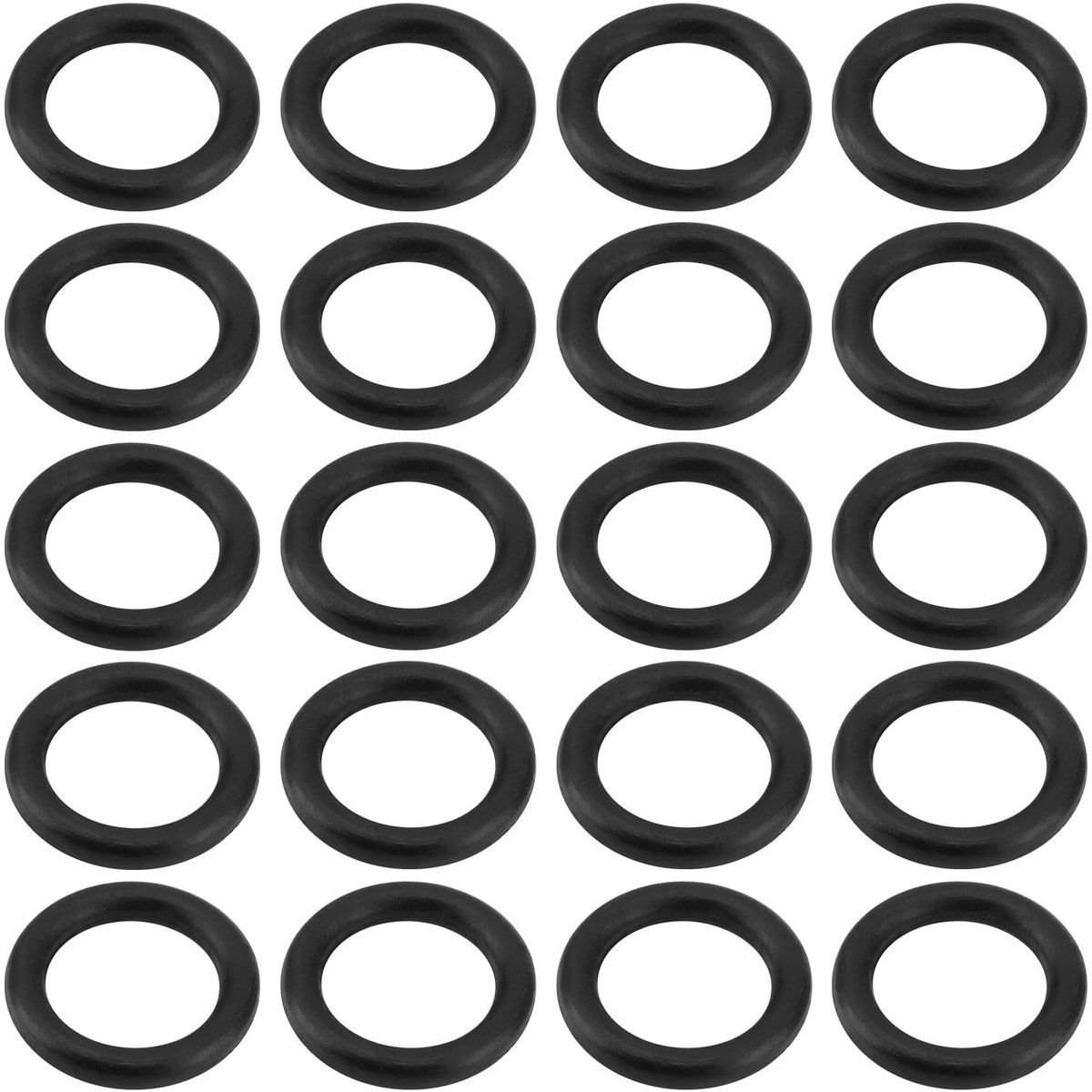 Dailygoods - 200 Stuks O-Ringen voor Vissen Lokken van Nitril Rubber