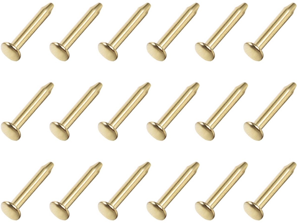 Dailygoods - Set van 200 Kleine Spijkers voor Houtbewerking - 1,2 x 6 mm