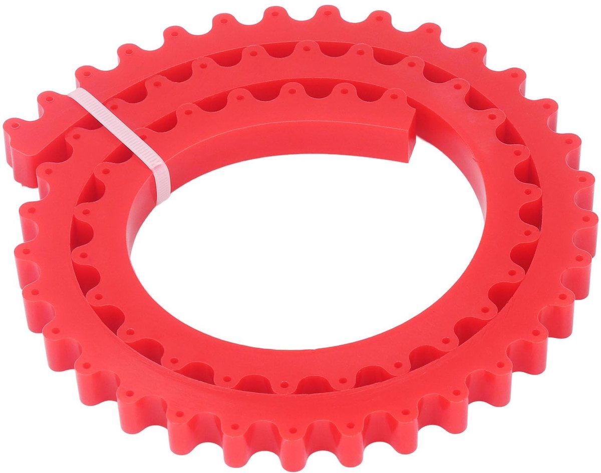 Dailygoods - Dailygoody - Profielstrip Houtbewerking - Flexibele Curvevormgeving - 300 Cm - Tandwielaangedreven Ontwerp - Sjablooncontourtool - Geschikt voor Grote