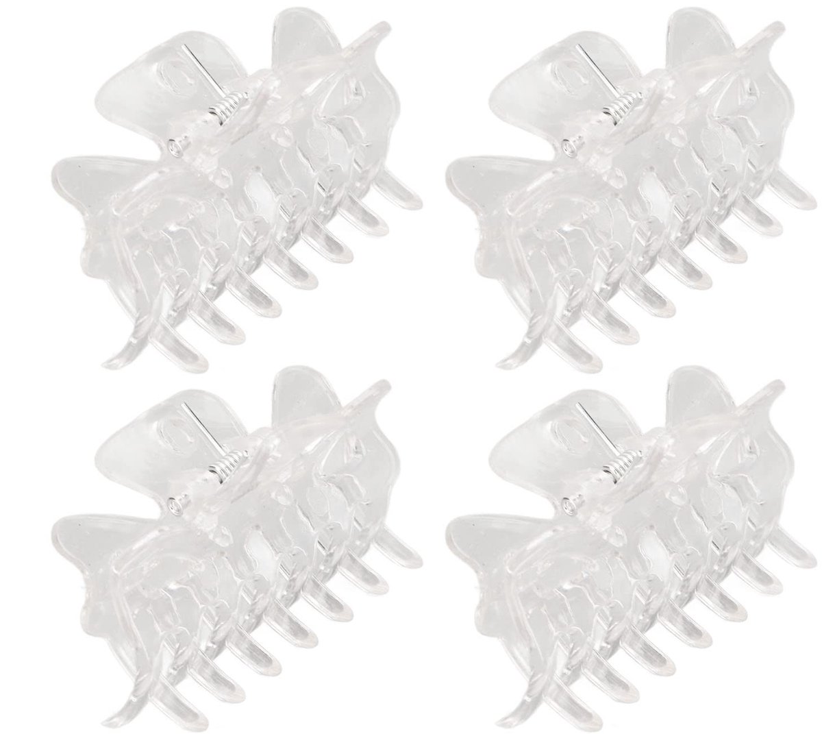 Dailygoods - Dailygoody - Haarclips - Elegante haarspelden - Antislip en stevig - Transparant - Geschikt voor vrouwen - Ideaal voor diverse kapsels