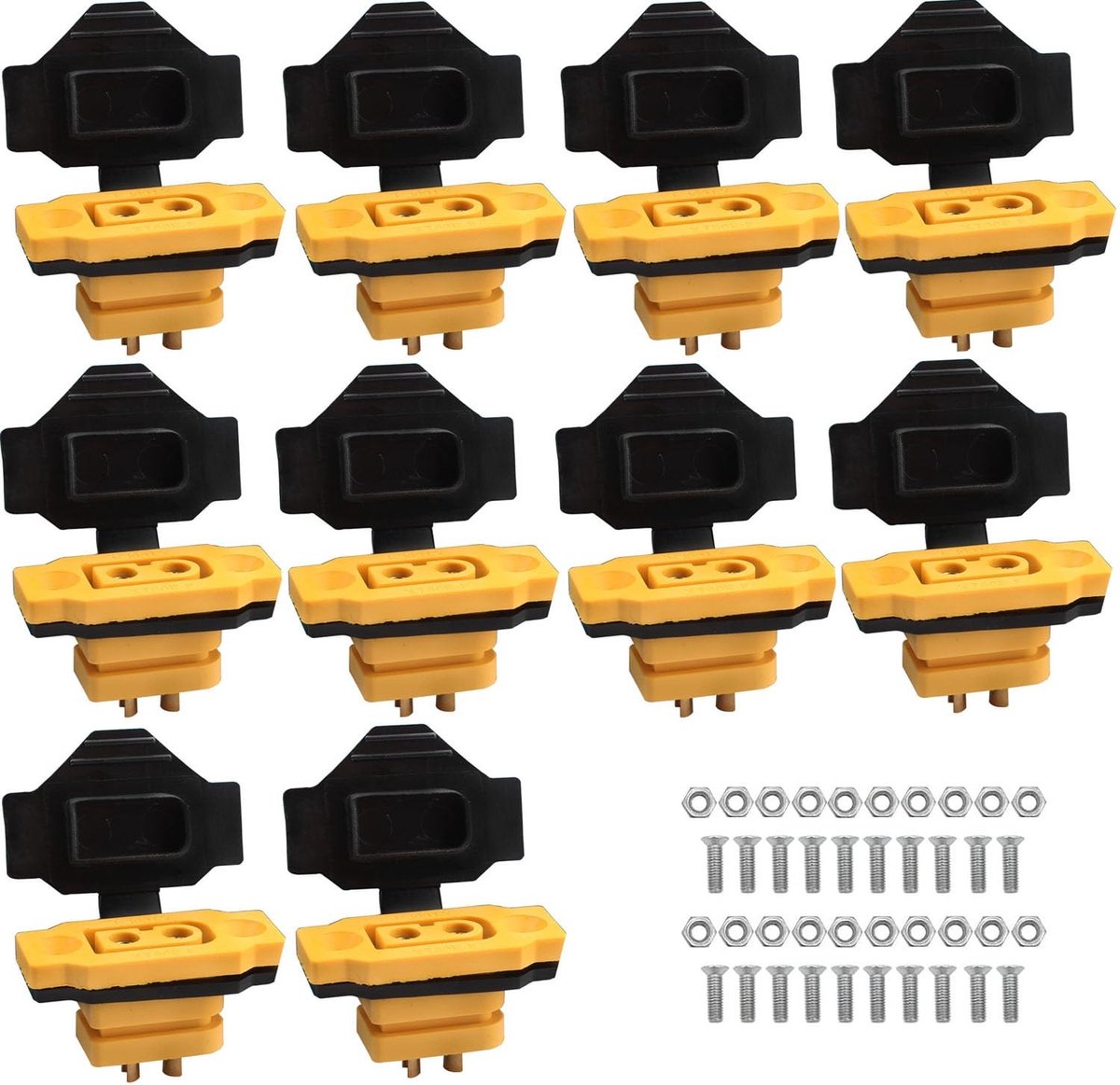 Dailygoods - 10 Stuks XT60E-F Vrouwelijke Stekkers voor Lipo Batterij