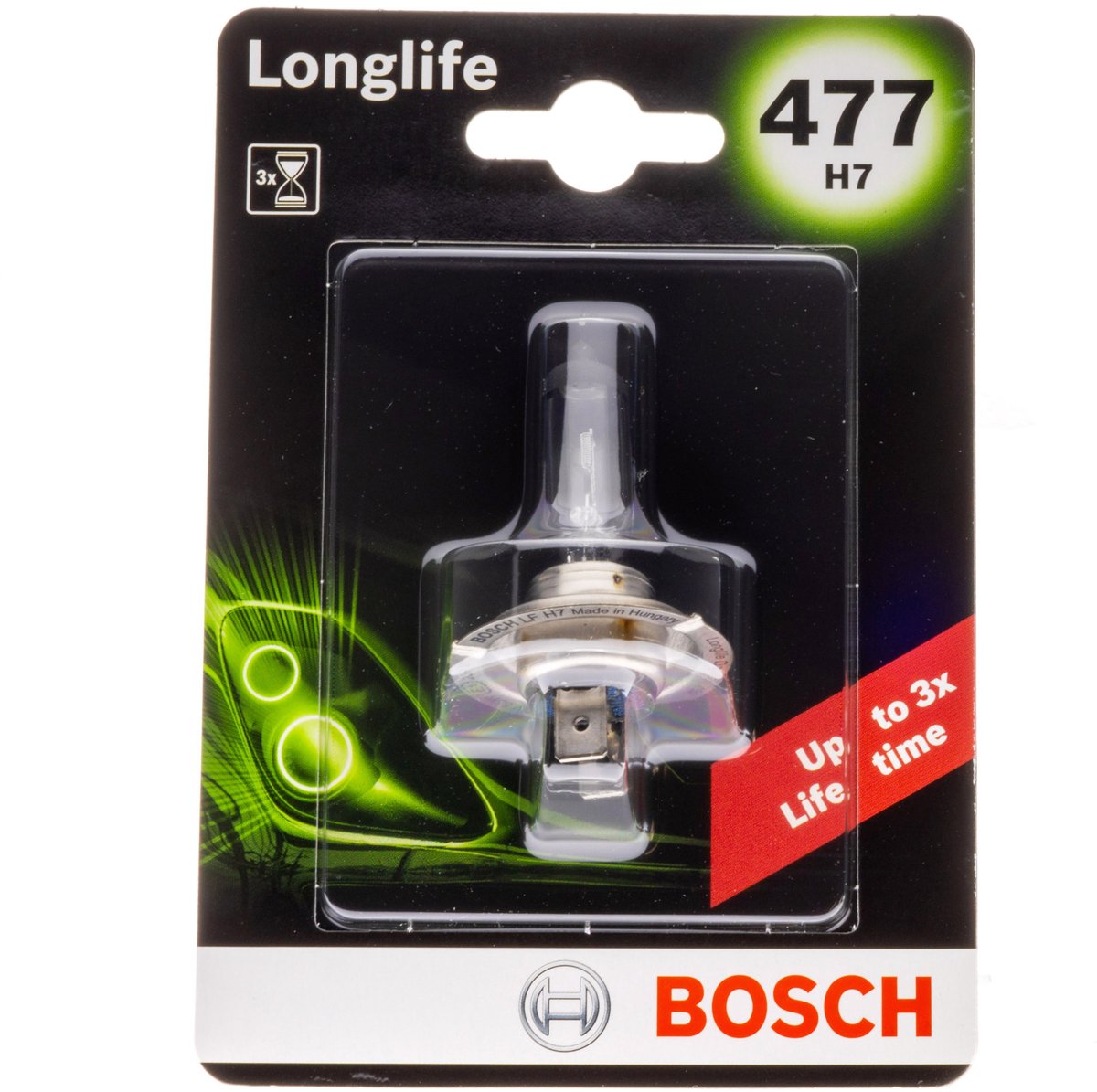 Bosch Halogeen H7 LONGLIFE Wit Dimlicht Koplamp Origineel 3000K