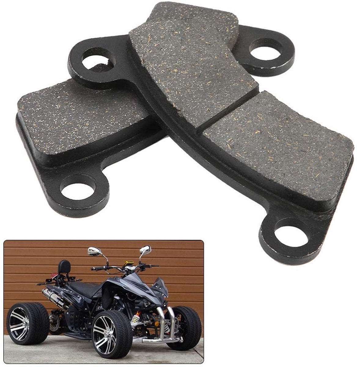 Dailygoods - Dailygoody - Remblokken - Uitzonderlijk remvermogen - Geschikt voor Go Kart - Lange levensduur - Compatibel met Jinling modellen