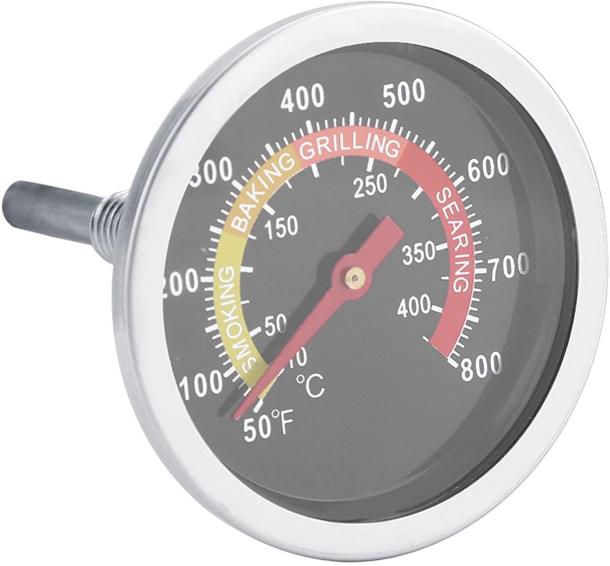 Dailygoods - Cosensi - Dailygoody - Grill Thermometer - Hoge nauwkeurigheid - Roestvrij staal - Temperatuurweergave - Barbecue thermometer - Geschikt voor grillen