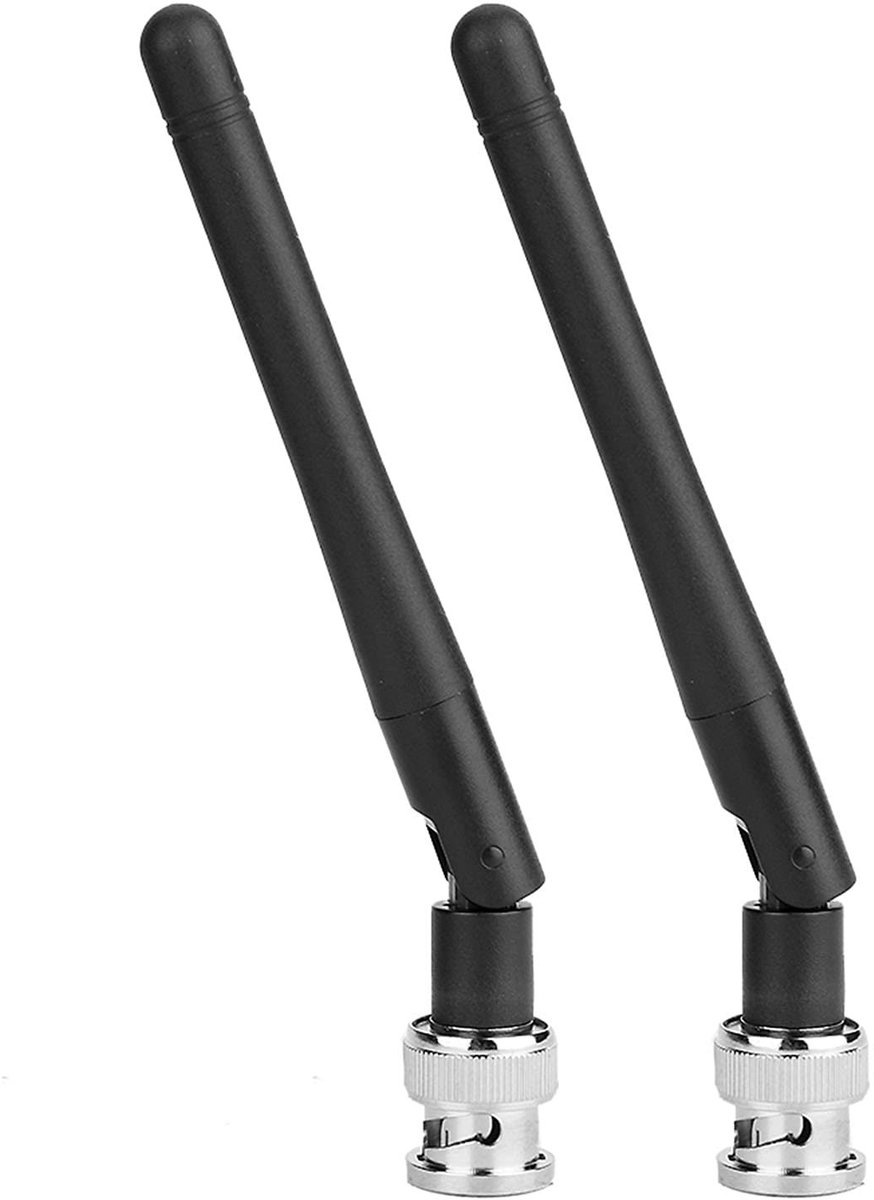 Dailygoods - Dailygoody - UHF-antenne - BNC-aansluiting - Compact en lichtgewicht - Geschikt voor EW100 EW300 EW500 G3 ontvanger - Perfect voor professionele