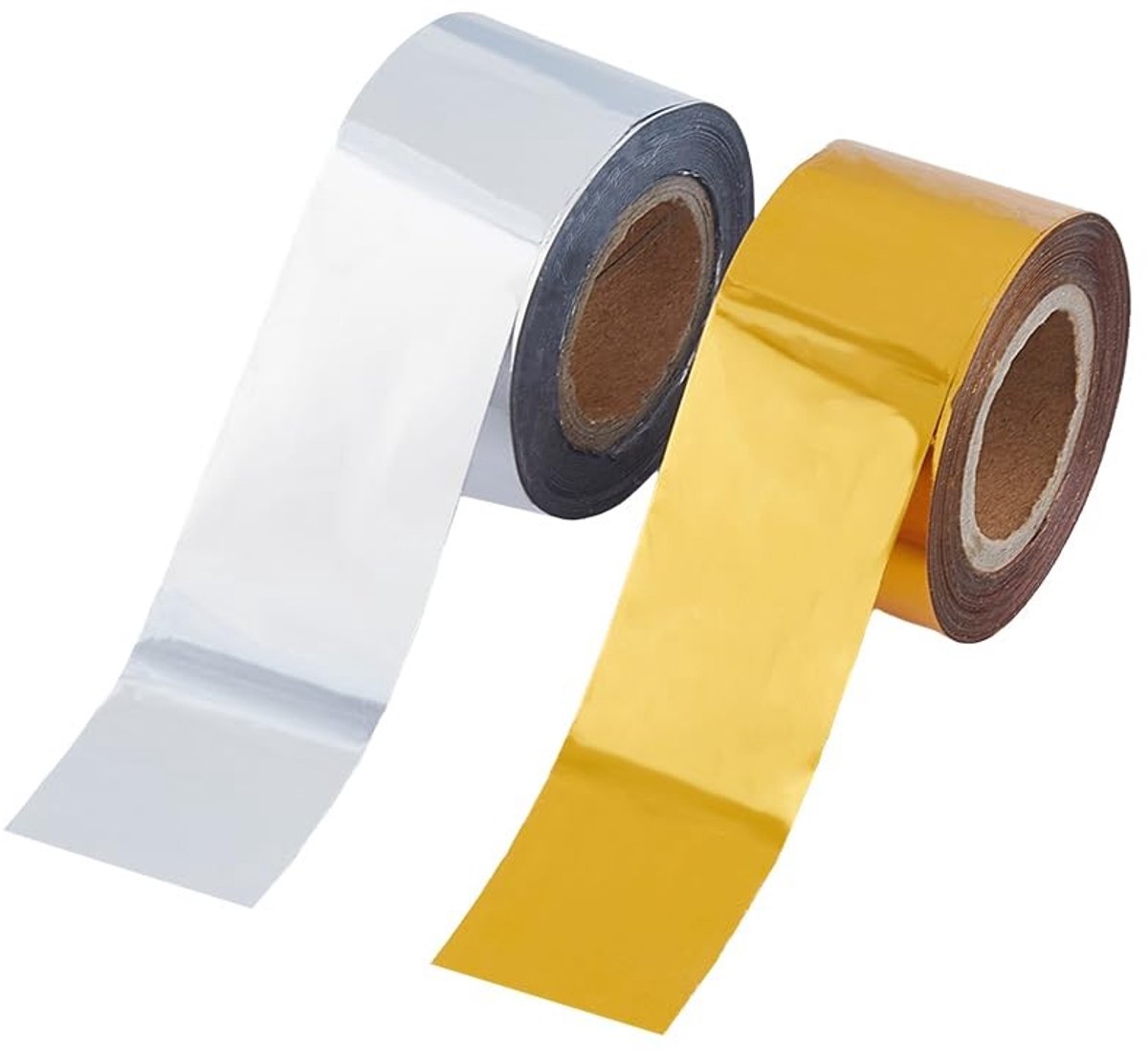 Dailygoods - Dailygoody warmtefolie - Hete folie transferrol - 120 m - Scrapbooking - Foliepapier - Geschikt voor knutselen - 2 kleuren