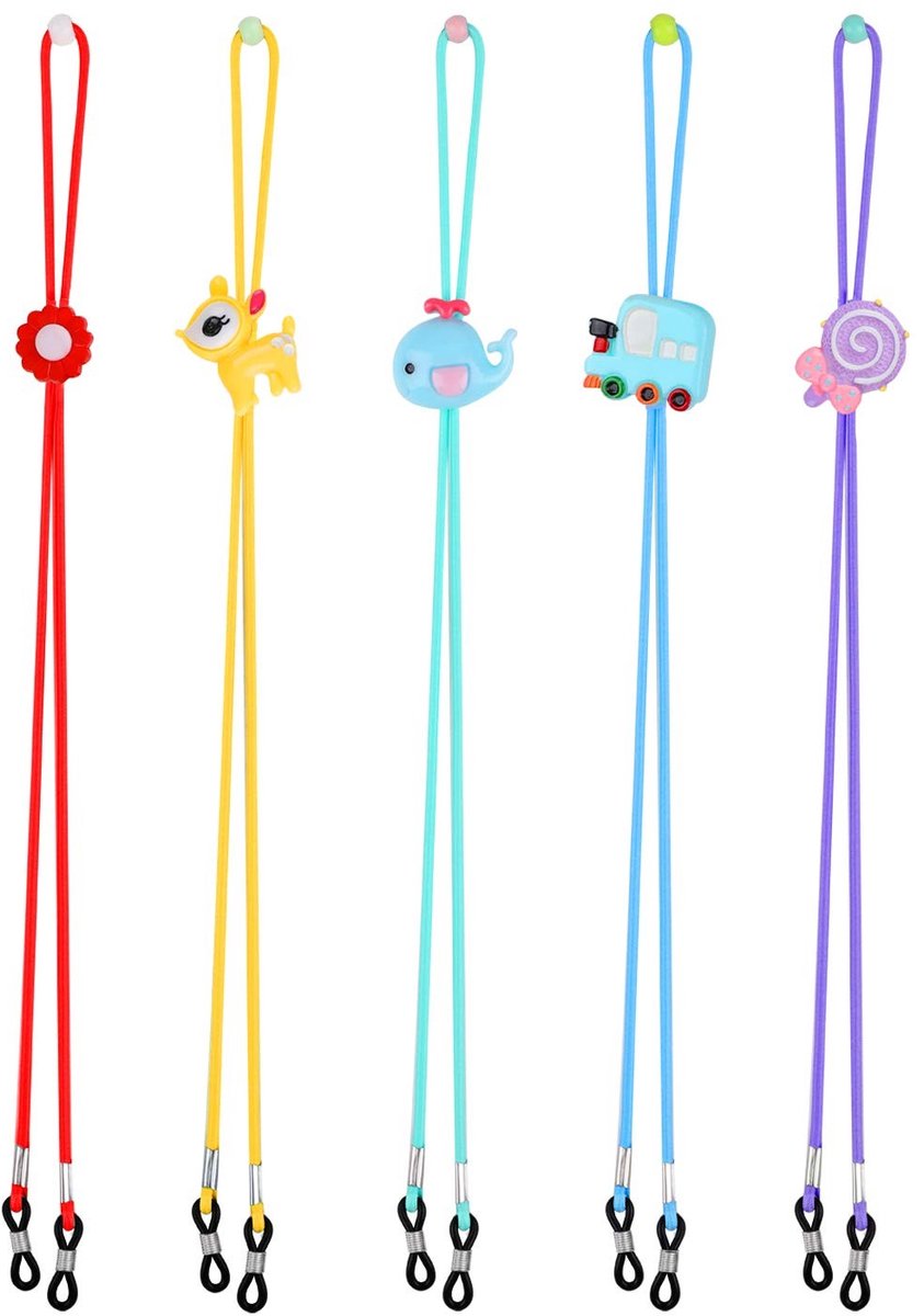 Dailygoods - Dailygoody - Kids Brillen Strap - Bril Houder voor Kinderen - Kleurrijk en Stevig - Eyewear Retainer - Perfect voor Sport en Feest - Uniseks