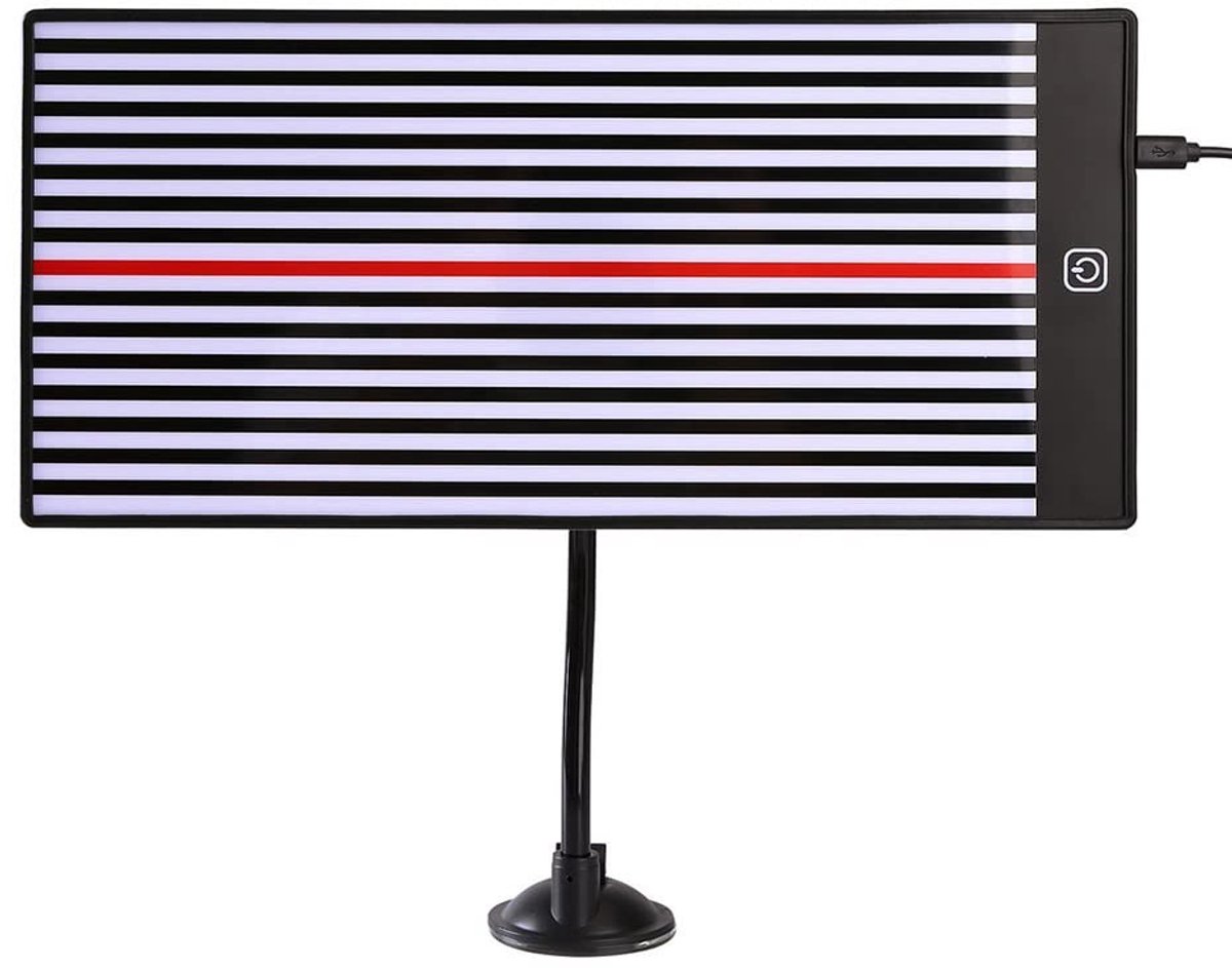 Dailygoods - Dailygoody LED Lijn Board - Auto Depressie Reparatie - Professioneel gereedschap - Acryl - Dent Reflector Lamp - Voor autoherstel - 33.5x15.5 cm