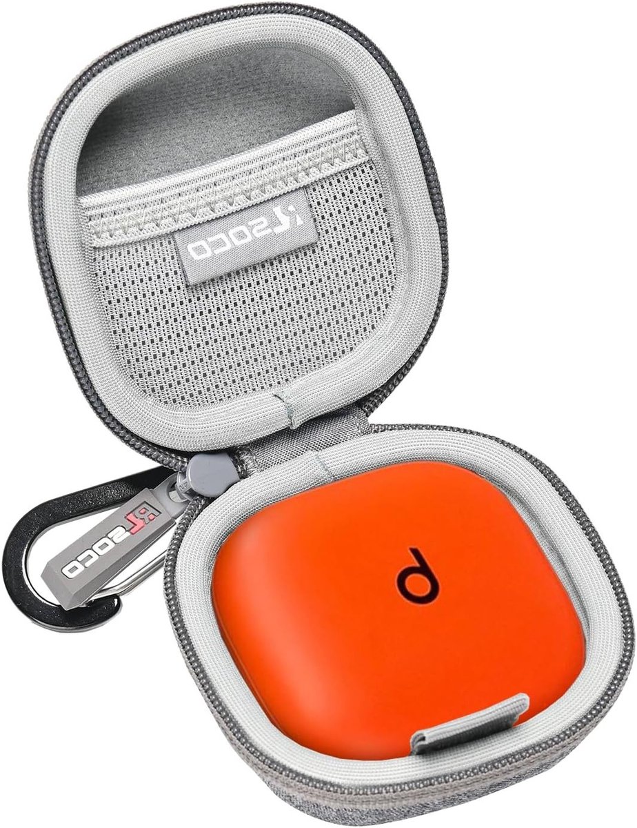Duurzame Beschermhoes voor Draadloze Oordopjes - Geschikt voor Powerbeats Fit - Grijs, Lichtgewicht en Schokbestendig