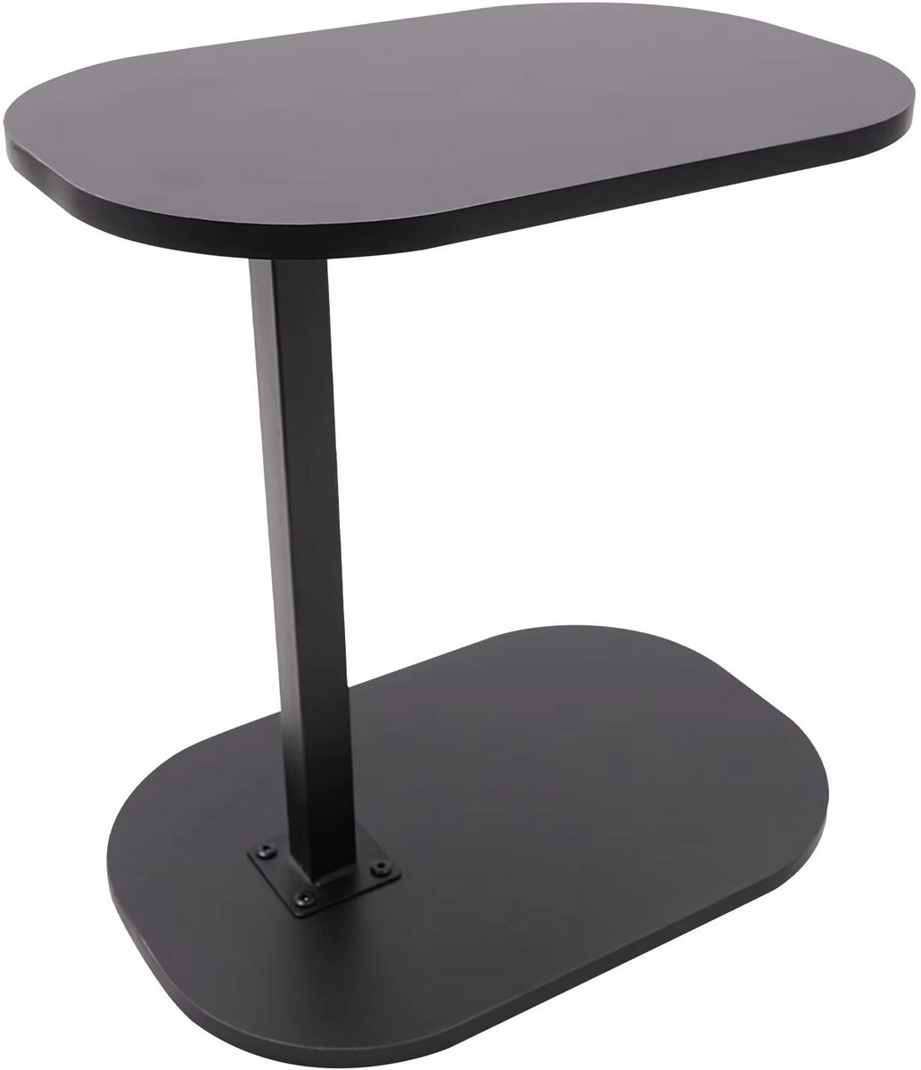 JOYNEXTBUY Verstelbare Bijzettafel - Salontafel - Multifunctionele bijzettafel - Laptoptafel - H45-50cm - O 45cm x 30cm - Zwart