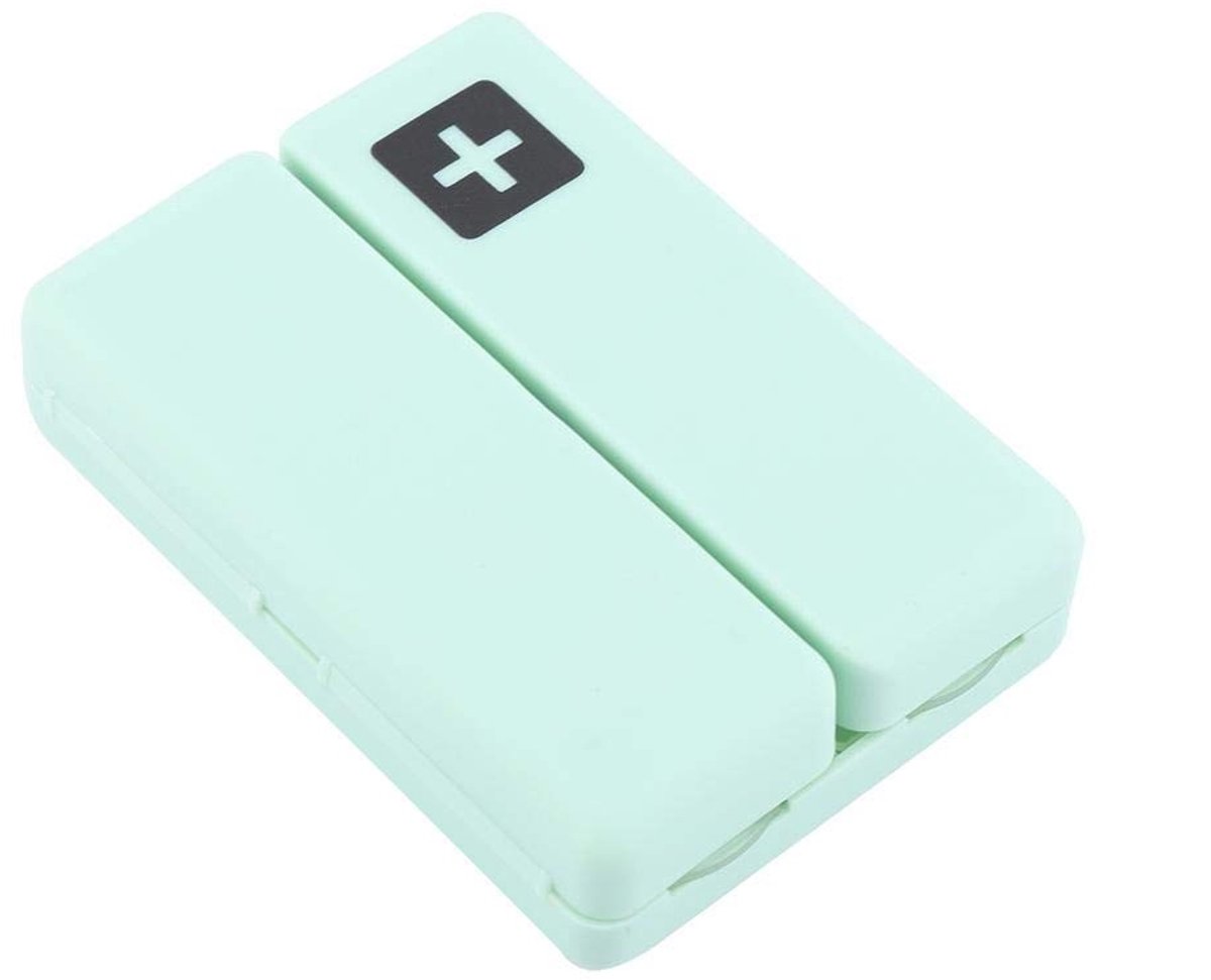 Dailygoods - Dailygoody - Wekelijkse Pillendoos - Draagbare Medicijnhoes - 7 Compartimenten - BPA-vrij - Veilig en Duurzaam - Geschikt voor Medicijnen en Juwe