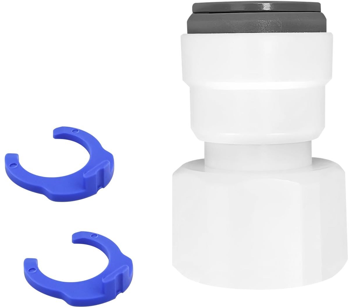 Dailygoods - Dailygoody - 1Pcs RO Water Filter Fitting - 1/2" Female naar 1/2" Rechte Buiskoppeling