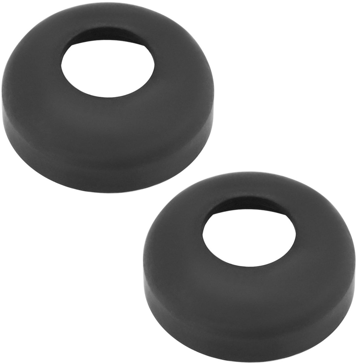Dailygoods - Dailygoody - Fiets Hub Cups - 2 Stuks - Stalen Achternaaf Cups - Zwart - Geschikt voor Mountainbike - 3/8 Inch Achteras