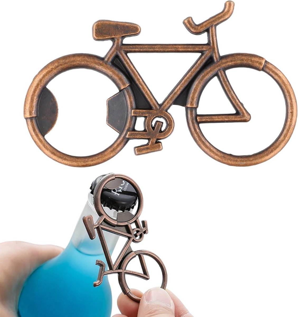 Multifunctionele Flesopener voor Fietsers, Draagbare Mini Flesopener voor Bier, Ideaal voor Verjaardagen en Bruiloften, Handig en Compact