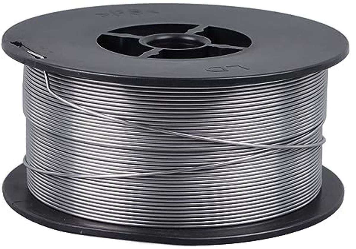Dailygoods - Gasloze Koolstofstaal MIG-Lasdraad 1 mm - 1 kg Spoel voor Lassen