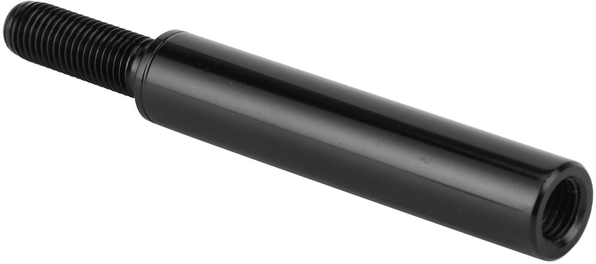 Dailygoods - Dailygoody - Pookknopverlenging - Handmatige versnellingspook - Aluminium - Zwart - Geschikt voor de meeste handgeschakelde auto's - 3 Inch
