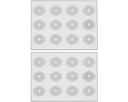 Watertankfilter - Watertankfilterverbinding - Geschikt voor Roborock-stofzuigrobots S50, S51, S52 en S55 - 2 sets met in totaal 24 stuks