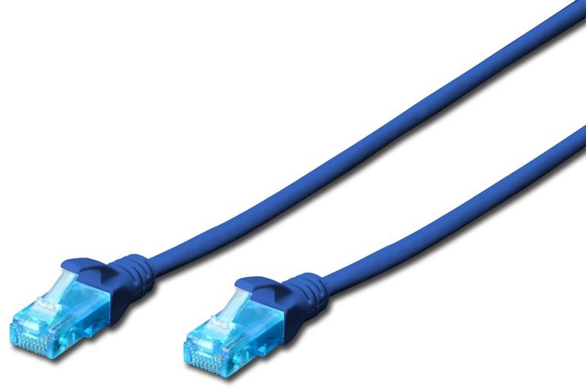 Digitus Patchcord Utp Cat 5E 0,25M Pvc Voor Internet- En Netwerkapparaten