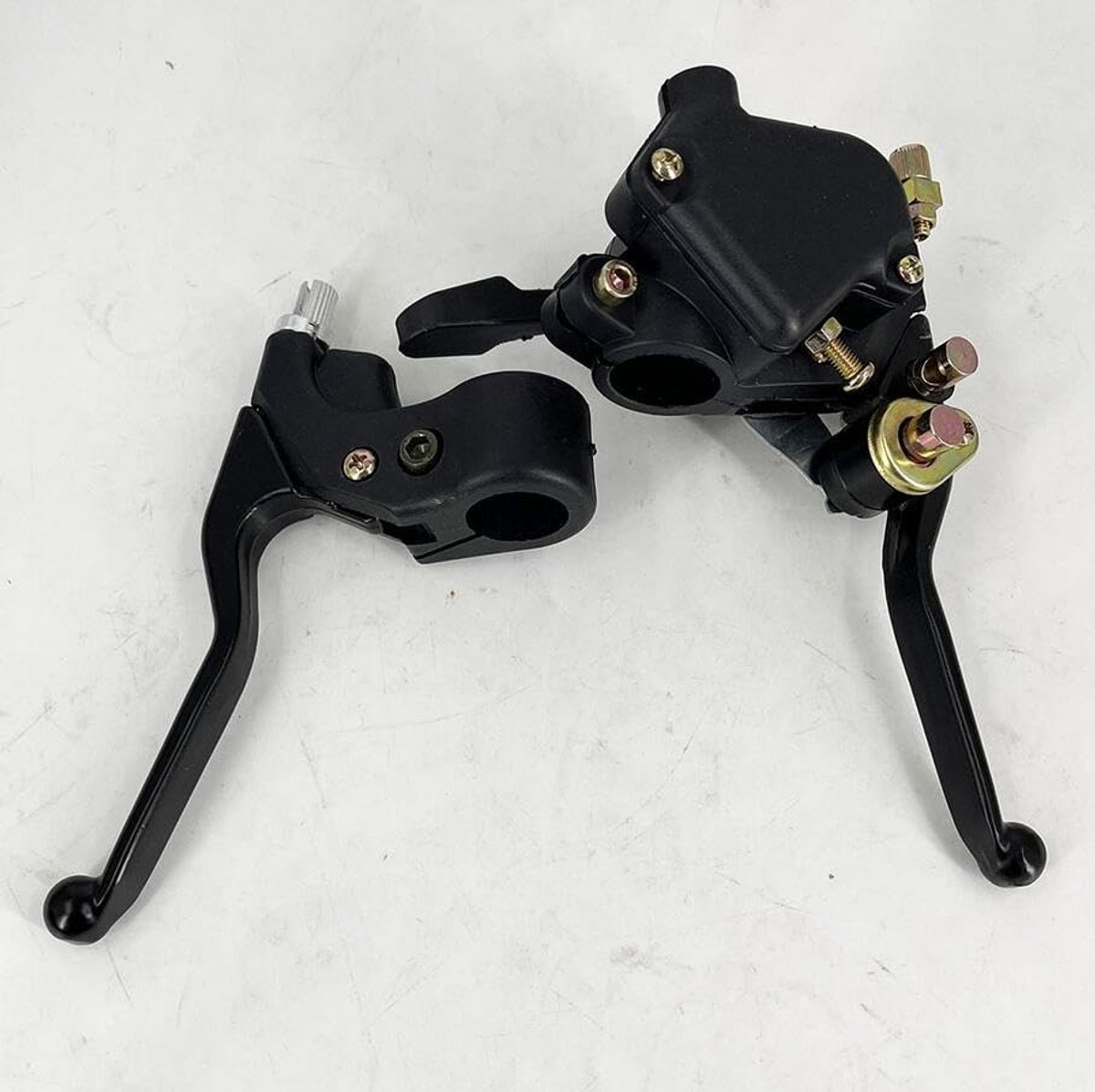 Dailygoods - Duimgashendel Dubbele Remhendel voor Mini Moto Quad ATV