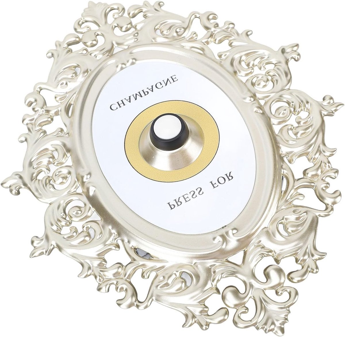 Elegante Retro Deurbel in Franse Stijl met Champagne Knop voor Thuis en Hotels, Interactieve Decoratie