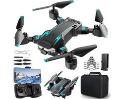 SNJY® Drone met Camera – Drone voor Volwassenen – Drones voor Kinderen – 4K Camera – 3D-Flips – Zwart/Blauw