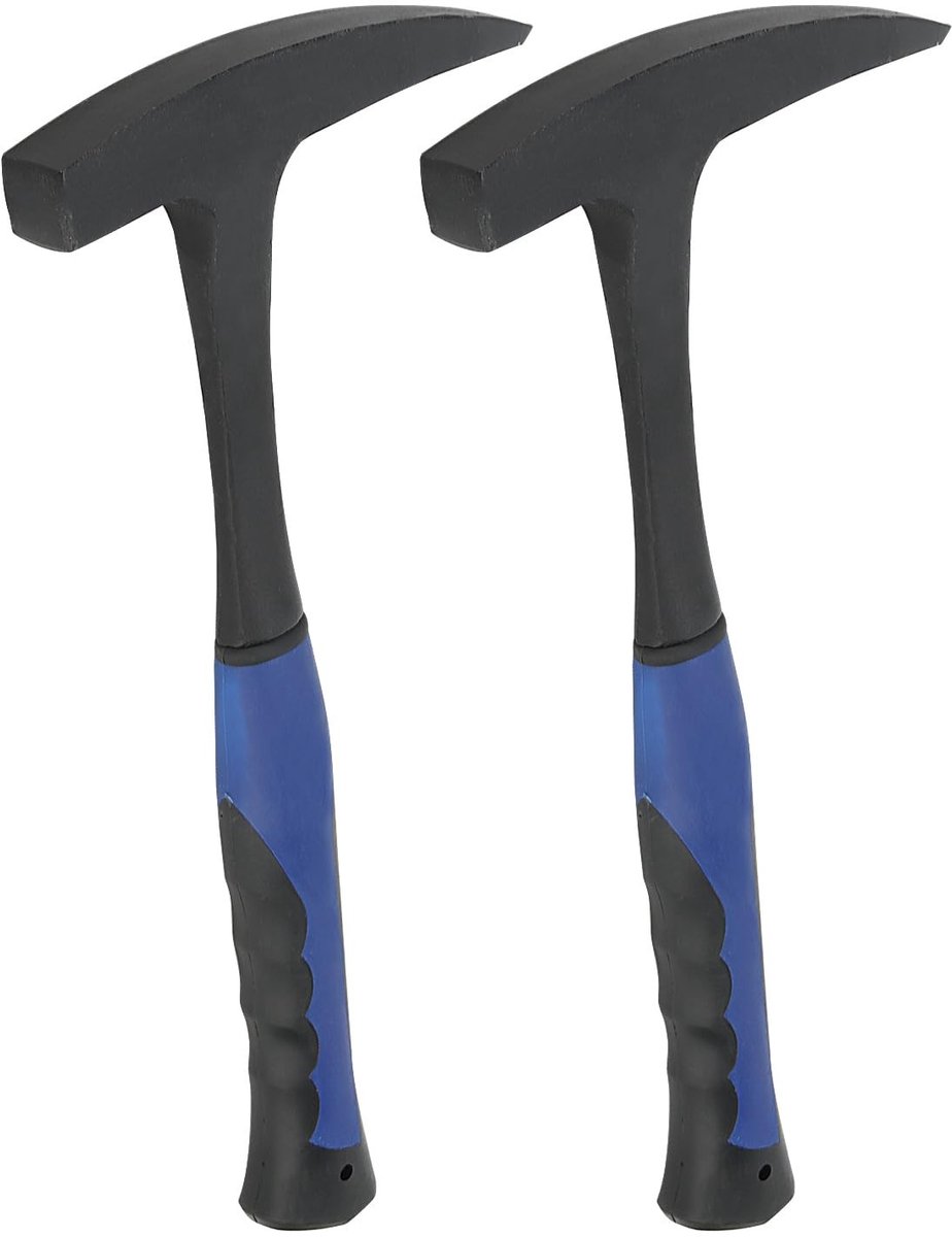 Dailygoody - Rock Pick Hammer - Geoloogshamer - Schokabsorberende grip - 32oz - Mortelhamer - Ideaal voor mijnbouw en geologische prospectie - Kleur:
