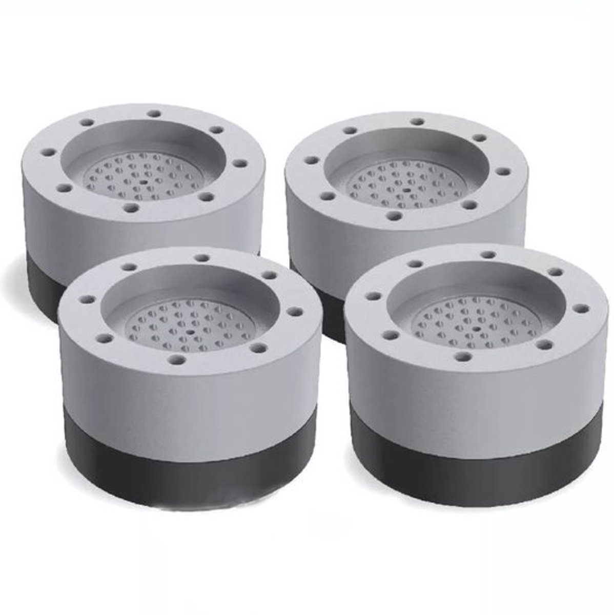 4 Stuks Trillingsdempers Wasmachine - Wasmachine dempers - Wasmachine Verhoger - Stapelbaar - geschikt voor wasmachine en wasdroger