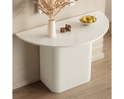 Guyii Moderne Console Tafel - Eettafel - console tafel 110 cm – Met Opbergruimte & Extra Groot Tafelblad