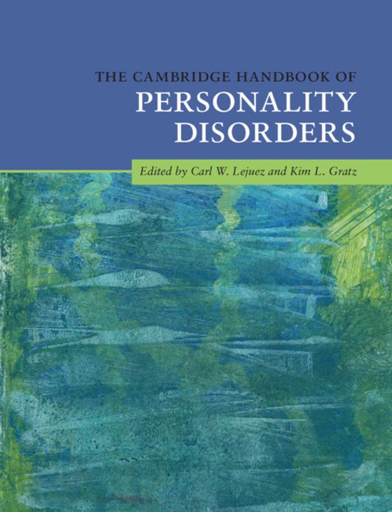 The Cambridge Handbook of Personality Disorders - cover