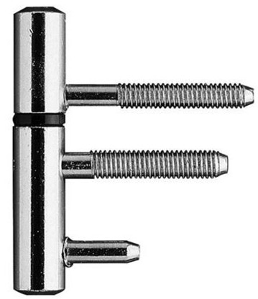 BSW Inboorpaumelle opdek 220N 14x75mm vernikkeld