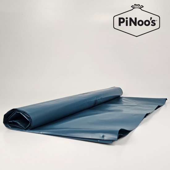 Pinoo Blauwe Vuilniszakken 240 Liter | 10 losse zakken - LDPE-plastic | 100 ...