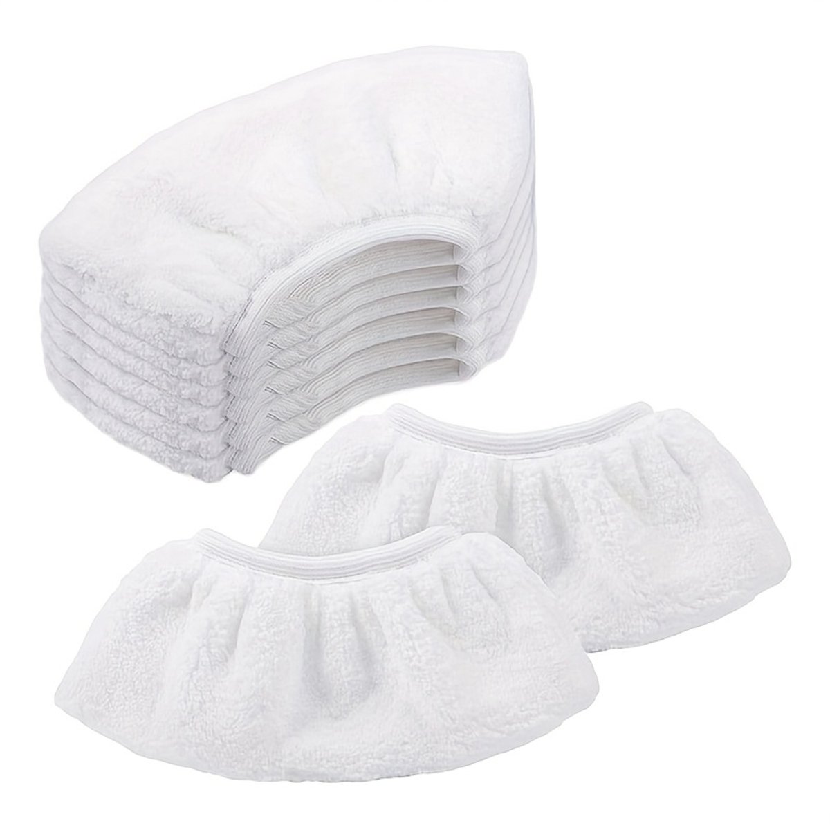Livé® Stoomdweil Hoes – 8 stuks Microvezel Compatibel SC1–SC5