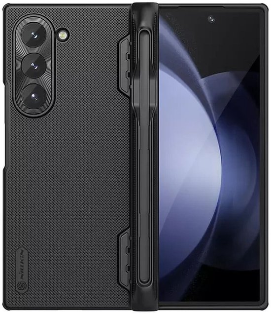 Nillkin Super Frosted Shield Hoesje Geschikt voor Samsung Galaxy Z Fold 6 | Back Cover | Zwart