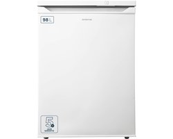 Inventum VR600 tafelmodel vriezer 98 liter - 60 cm breed - Energielabel D - Diepvries - Compact - Vrijstaand - 3 lades/2 plateaus - Wit