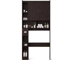 Wasmachine Ombouw - Opbouwmeubel - Kast Wasdroger - Meubel - wasruimte stijl