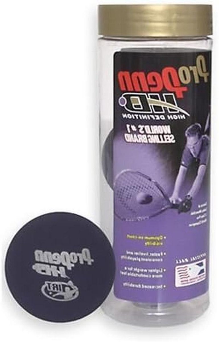 Racquetball Ballen - Sportbal - Sporten - Duurzaam Plastic - 2.48 Inch - Paars