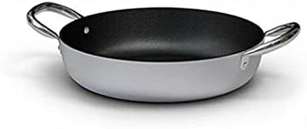 Professionele Pan - Koekenpan Keuken - Koken Bakken - Antiaanbaklaag - 45 cm - Zwart