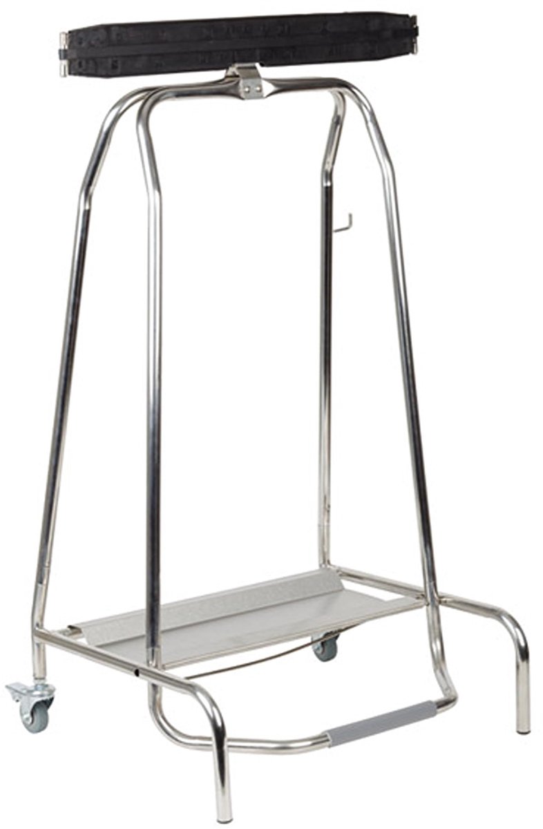 Afvalzakhouder met pedaal, 59x43x96 cm