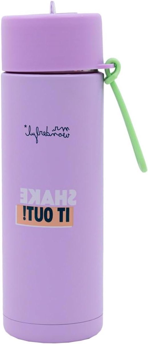 Thermosfles - Isolatiefles drank - Dranken koel houden - Dubbelwandig RVS - 750 ml - Veelkleurig