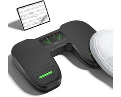 Bluetooth-voetschakelaar, draadloze bladerschakelaar, geschikt voor smartphones en tablets, oplaadbare Bluetooth-voetschakelaar, draagbare voetschakelaar, compatibel met iOS- en Android-systemen