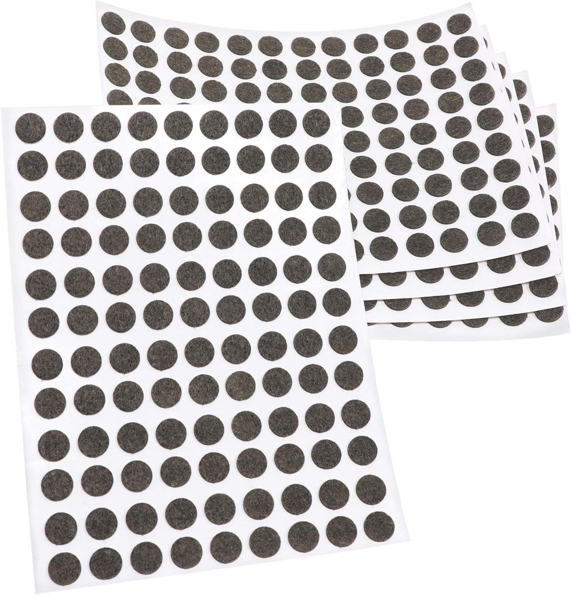 Viltglijders - Meubelbeschermers - Vloeren Beschermen - Zelfklevend - 540 stuks - Bruin