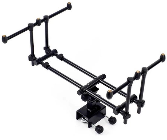 Daiwa - Boot - Rodpod - Boot rodpod - Geschikt voor een reling tot 5cm - Voor 3 hengels - inclusief draagtas van Daiwa — afbeelding 4