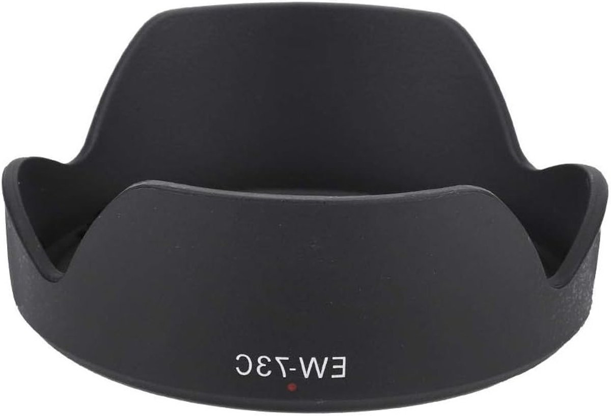 Camera Lens Hood EW-73C van Kwaliteitsplastic voor EF-S 10-18mm F4.5-5.6 IS STM - Bescherming, Schaduw en Verbeterde Beeldkwaliteit