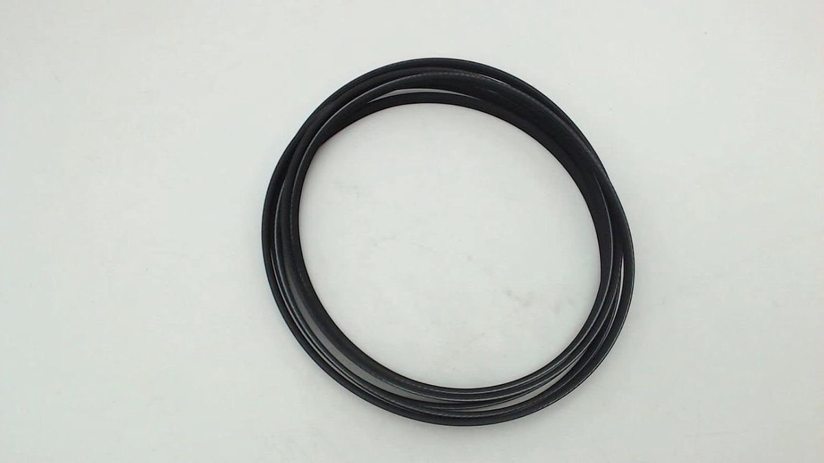 Droger Trommelriem Vervangende Riem Wasmachine Reparatie Compatibel met 693306 Standaard Maat Zwart