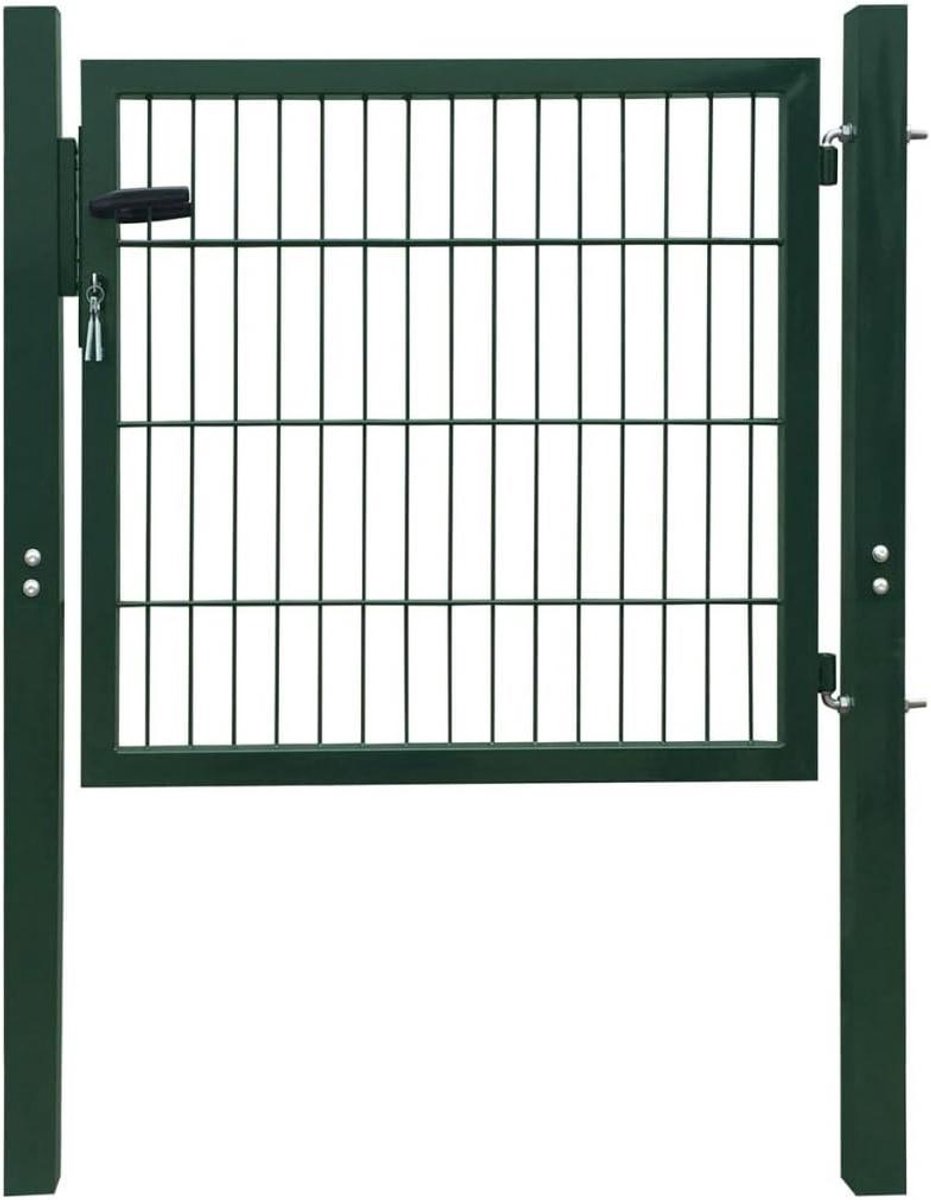 Stalen Tuinpoort - Draaipoort Hekwerk - Tuin Afbakenen - Gepoedercoat Staal - 106 x 130 cm