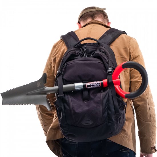 Root Slayer, Mini tuinschep met V-vormig blad - Multifunctionele tuinschop met zaag en mes - Compacte Spade - Tuingereedschap - Schop & wortelzaag voor tuinieren - Tuinschepje van Radius Garden — afbeelding 2