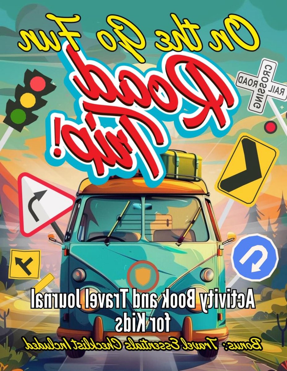 Reis Activiteitenboek - Kindertravel Journal - Auto Avontuur - Educatieve Feitjes - Grote Pagina's - Full Color